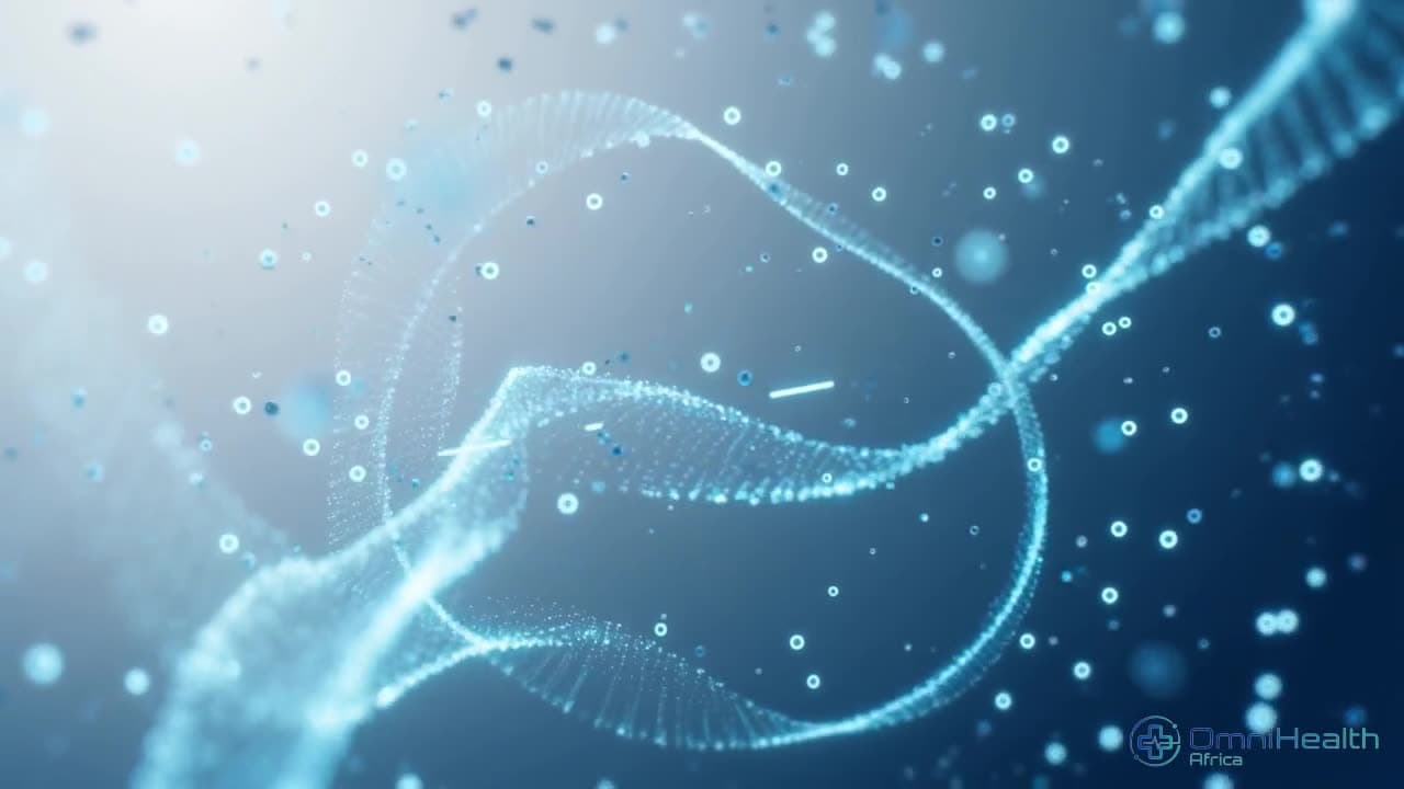 Glowing metabolite particles forming diagnostic data patterns